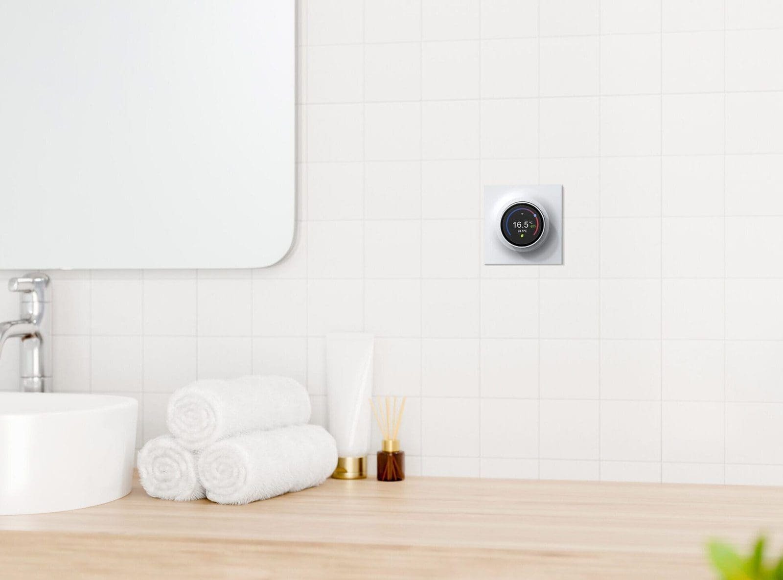 thermostat for electric heating