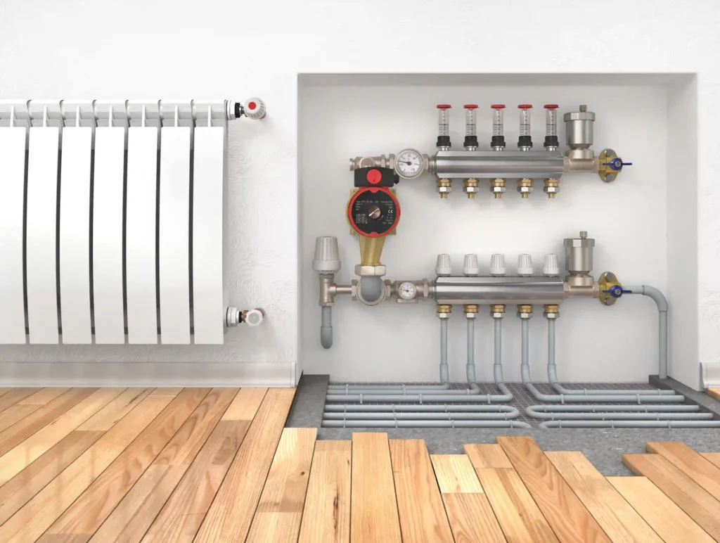 water based heating