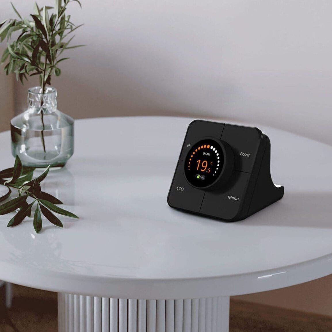 wireless thermostat with hot water control