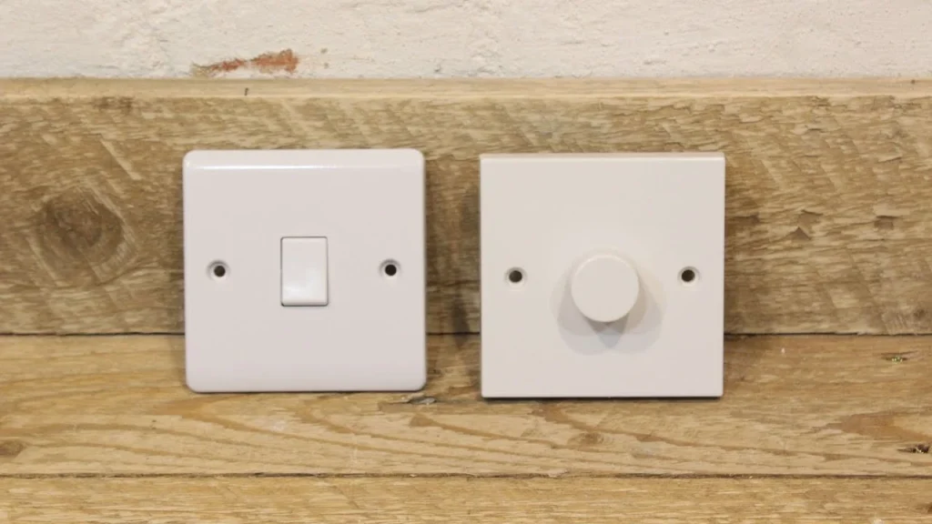 dimmer and switch